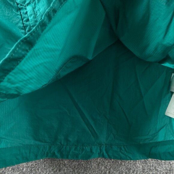 Patagonia Houdini Lightweight Snap Jacket Packable Small Purple Green Nylon - Picture 4 of 14